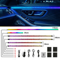 Autaux RGB Car Interior Ambient Lighting Kit – App + Remote