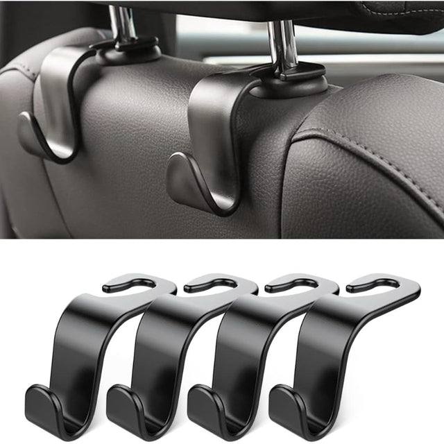 Autaux Car Headrest Hooks (4-Pack) – Grocery Bag Holders