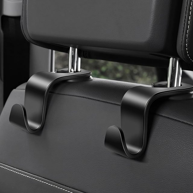 Autaux Car Headrest Hooks (4-Pack) – Grocery Bag Holders