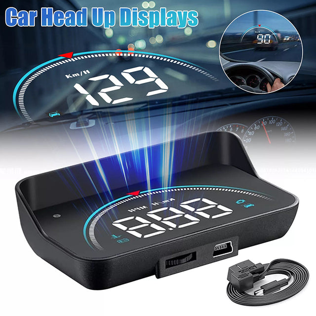 Autaux GPS Head-Up Display – Digital Speedometer Projector for Any Car