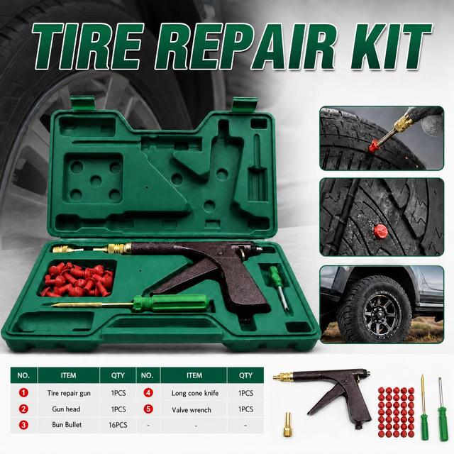 Autaux Tire Puncture Repair Kit – Professional Flat Fix