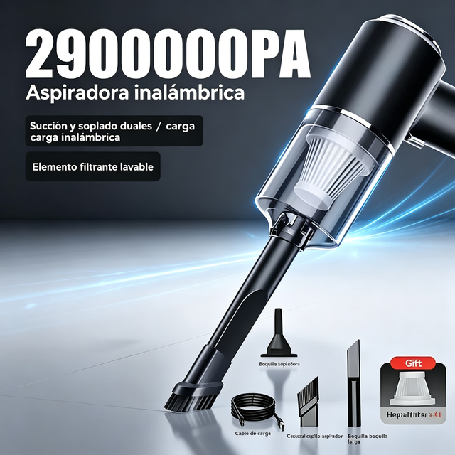 Autaux Portable Car Vacuum – Cordless Handheld Cleaner