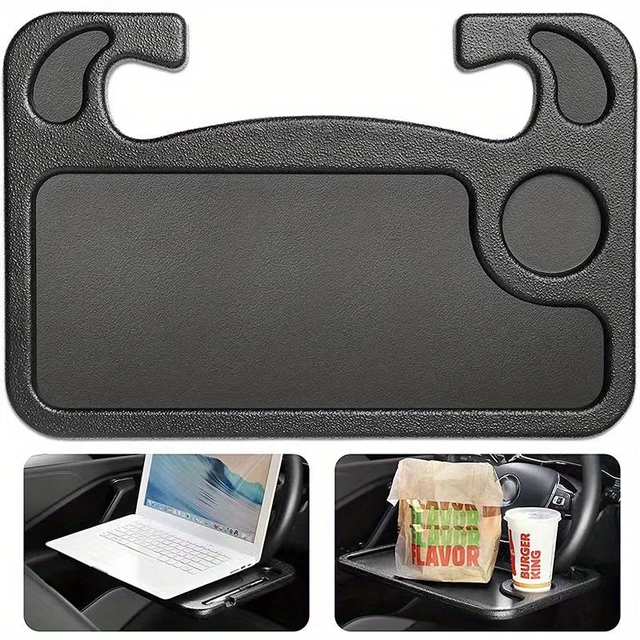 Autaux Steering Wheel Tray – Car Table for Eating & Work