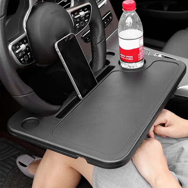 Autaux Steering Wheel Tray – Car Table for Eating & Work
